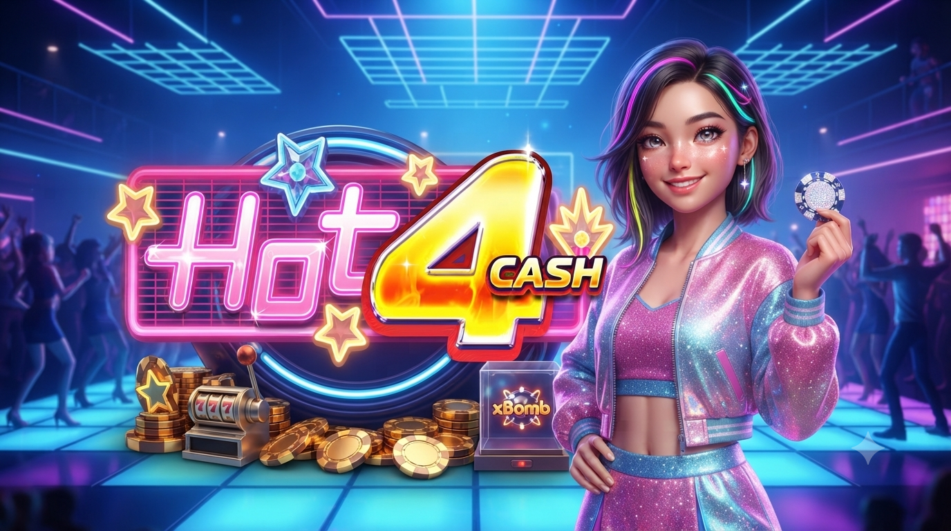 Tema Retro Bergaya Neon – Hot 4 Cash: Slot Online Nolimit City