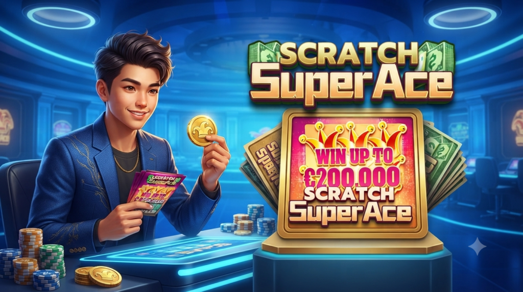 Bermain Kartu Cepat – Super Ace Scratch: Slot Online JILI Games