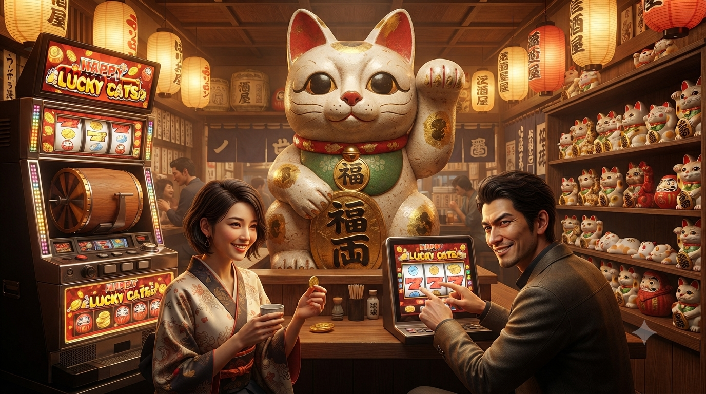 Maneki Neko – Slot Online Happy Lucky Cats di Microgaming
