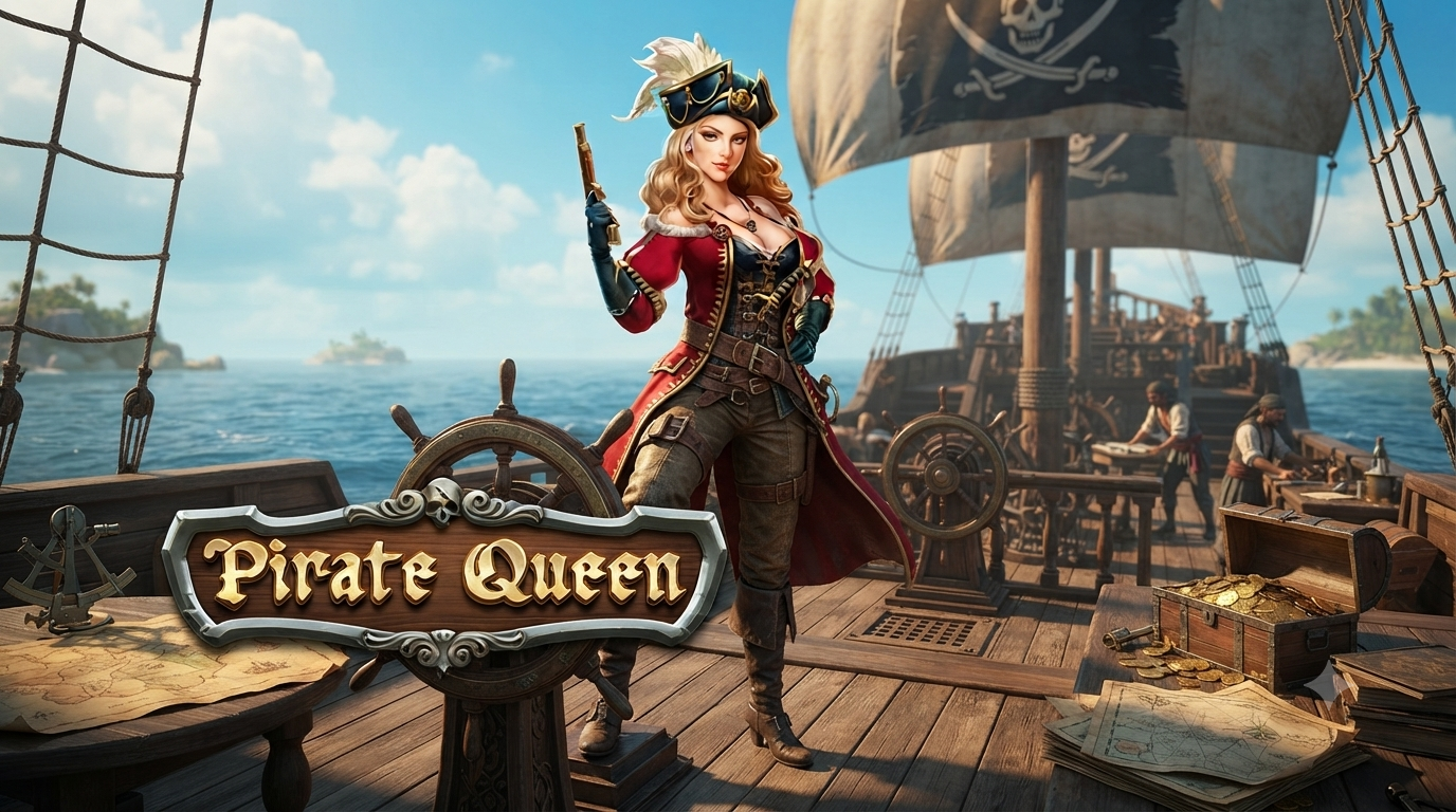 Kapten Bajak Laut Wanita – Pirate Queen Slot Online JILI Games