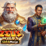 Almighty Zeus Wilds Link&Merge Slot Online di Microgaming