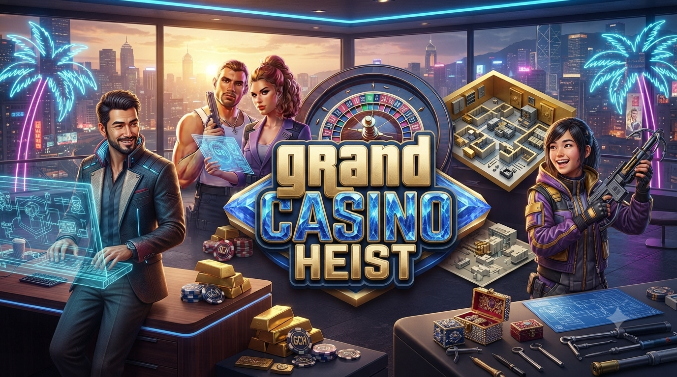 Perampokan Kasino – Grand Casino Heist Slot di Microgaming