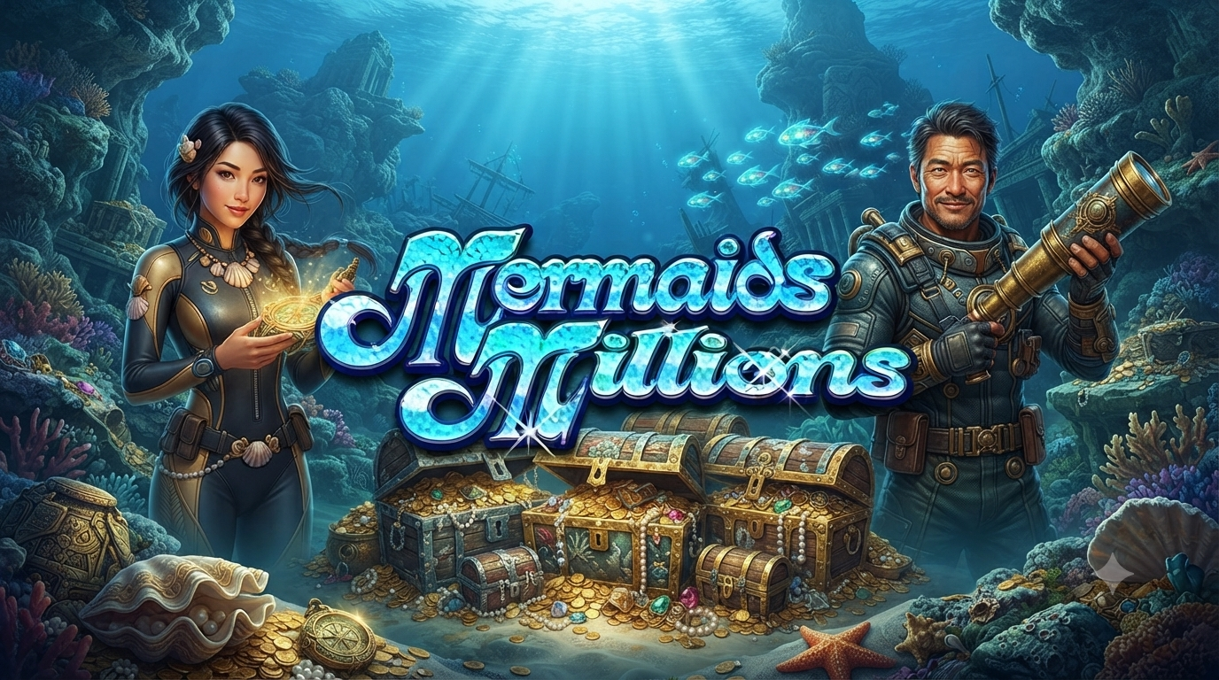 Harta Karun – Mermaids Millions Slot ONline di Microgaming