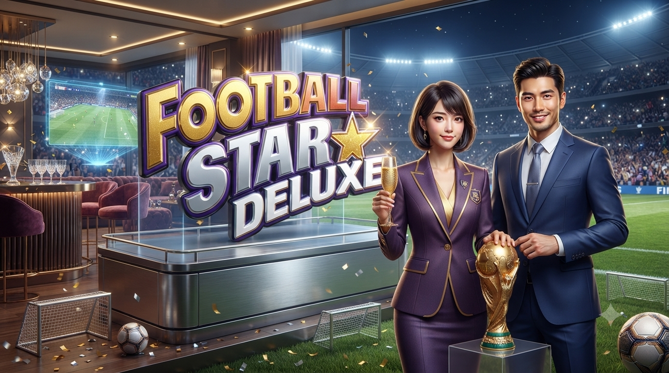 Sepak Bola – Football Star Deluxe: Slot Online dari Microgaming