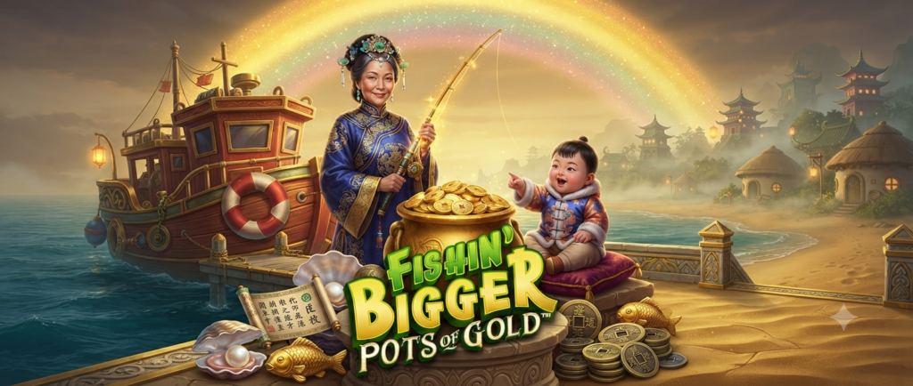 Fishin’ Bigger Pots Of Gold Slot Online di Microgaming