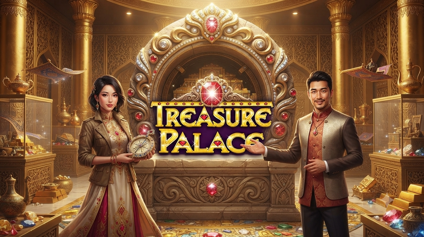 Treasure Palace: Kemewahan Istana Harta Karun di Microgaming