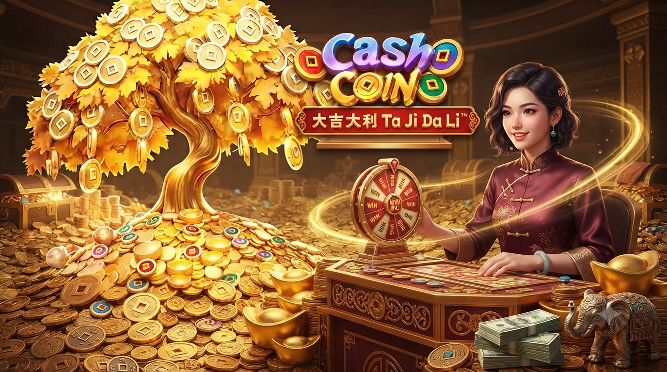 Tema Koin Emas – Cash Coin: Slot Online JILI Games