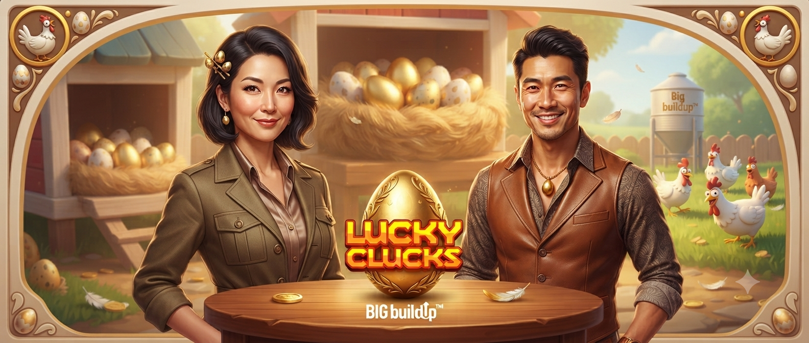 Peternakan – Lucky Clucks Big BuildUp: Slot Online di Microgaming