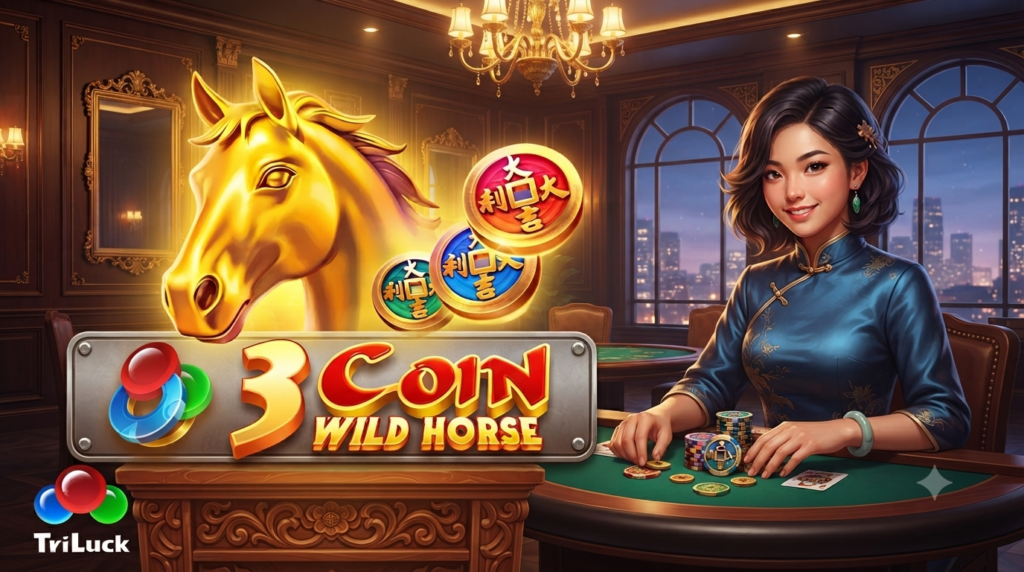 Kuda Keberuntungan – 3 Coin Wild Horse: Slot Online JILI Games