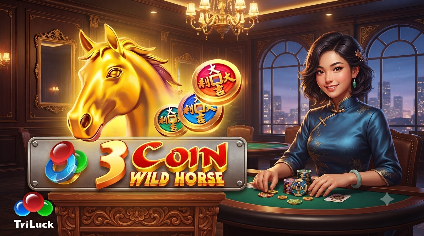 Kuda Keberuntungan – 3 Coin Wild Horse: Slot Online JILI Games