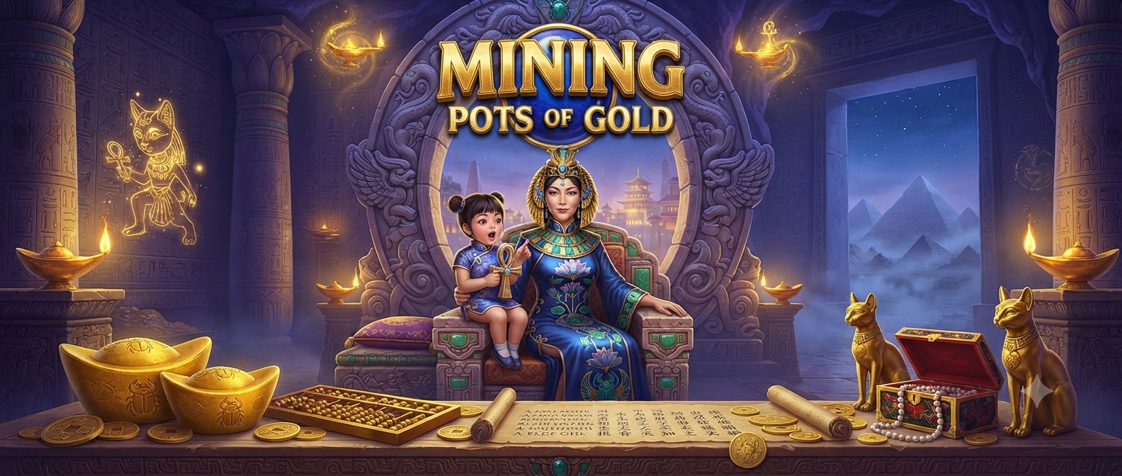 Tambang Emas: Mining Pots Of Gold Slot Online di Microgaming