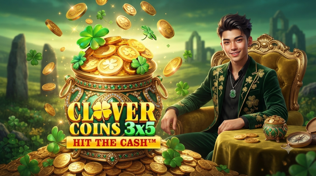 Semanggi – Clover Coins 3×3 Hit The Cash: Slot Online JILI Games