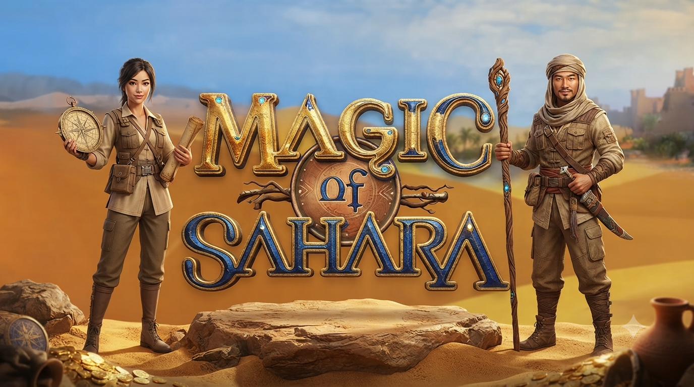 Tema Gurun Pasir – Magic Of Sahara Slot Online di Microgaming