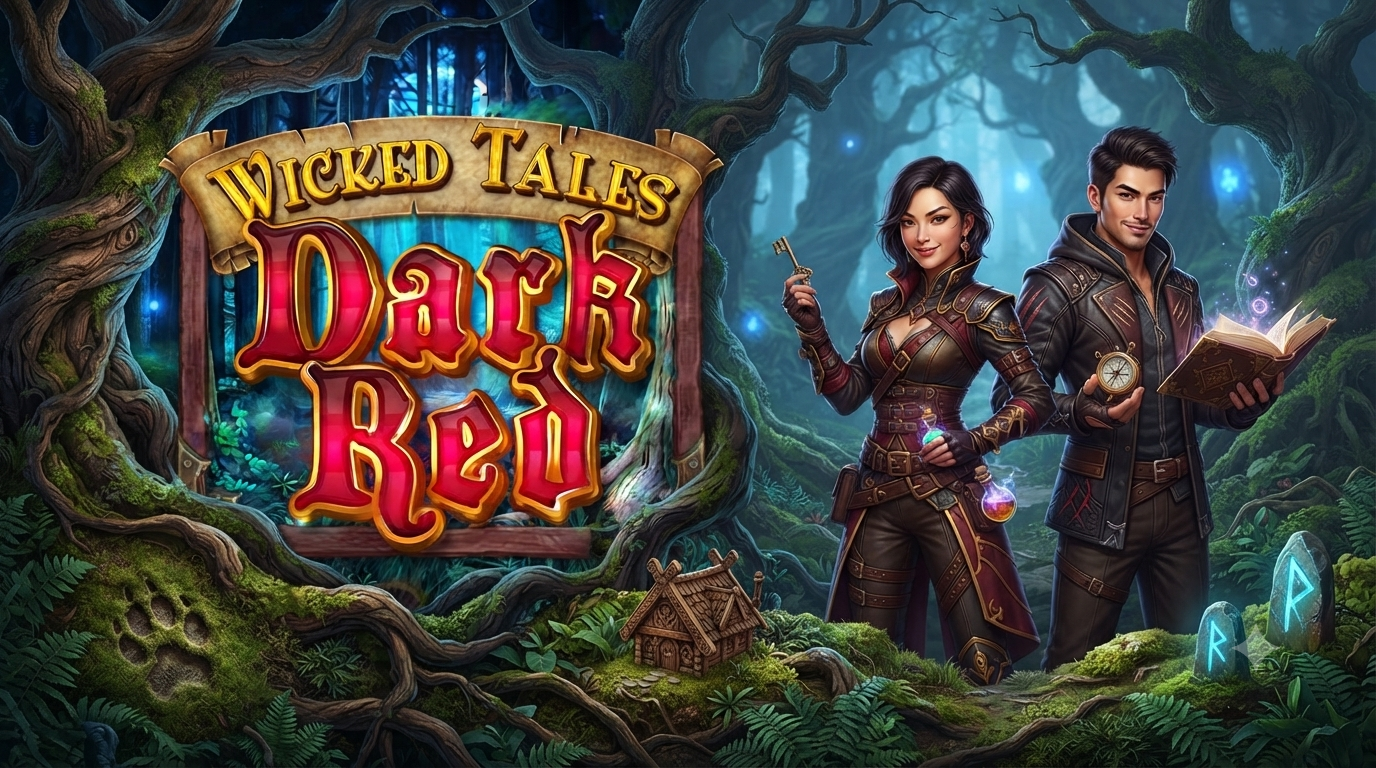 Tema Dongeng Kelam – Wicked Tales: Dark Red di Microgaming