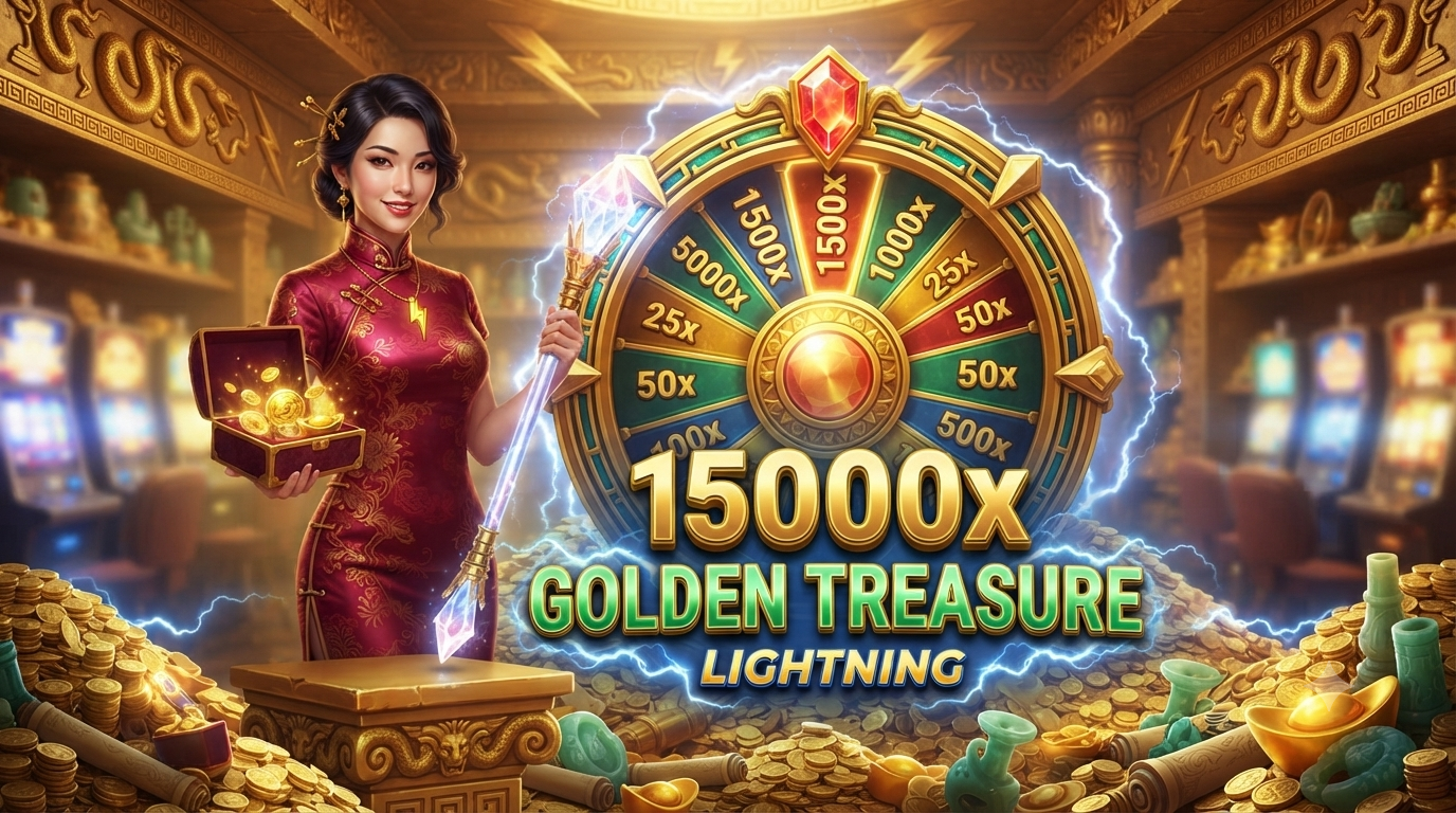 Golden Treasure Lightning Slot Online JILI Games