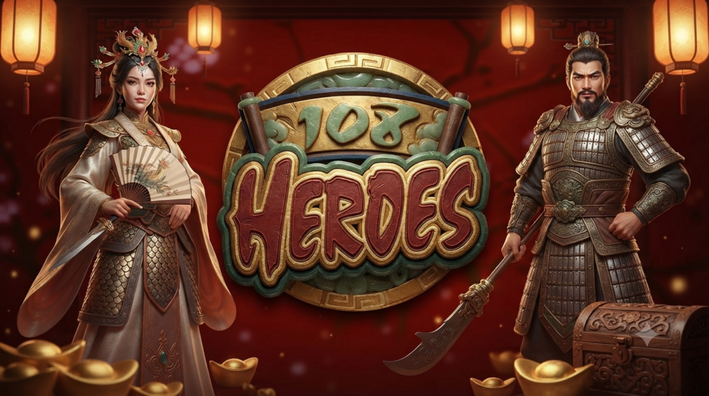 Pejuang Legendaris – 108 Heroes Slot Online di Microgaming