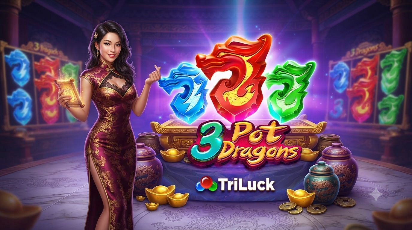 Naga Keberuntungan – 3 Pot Dragons Slot Online JILI Games