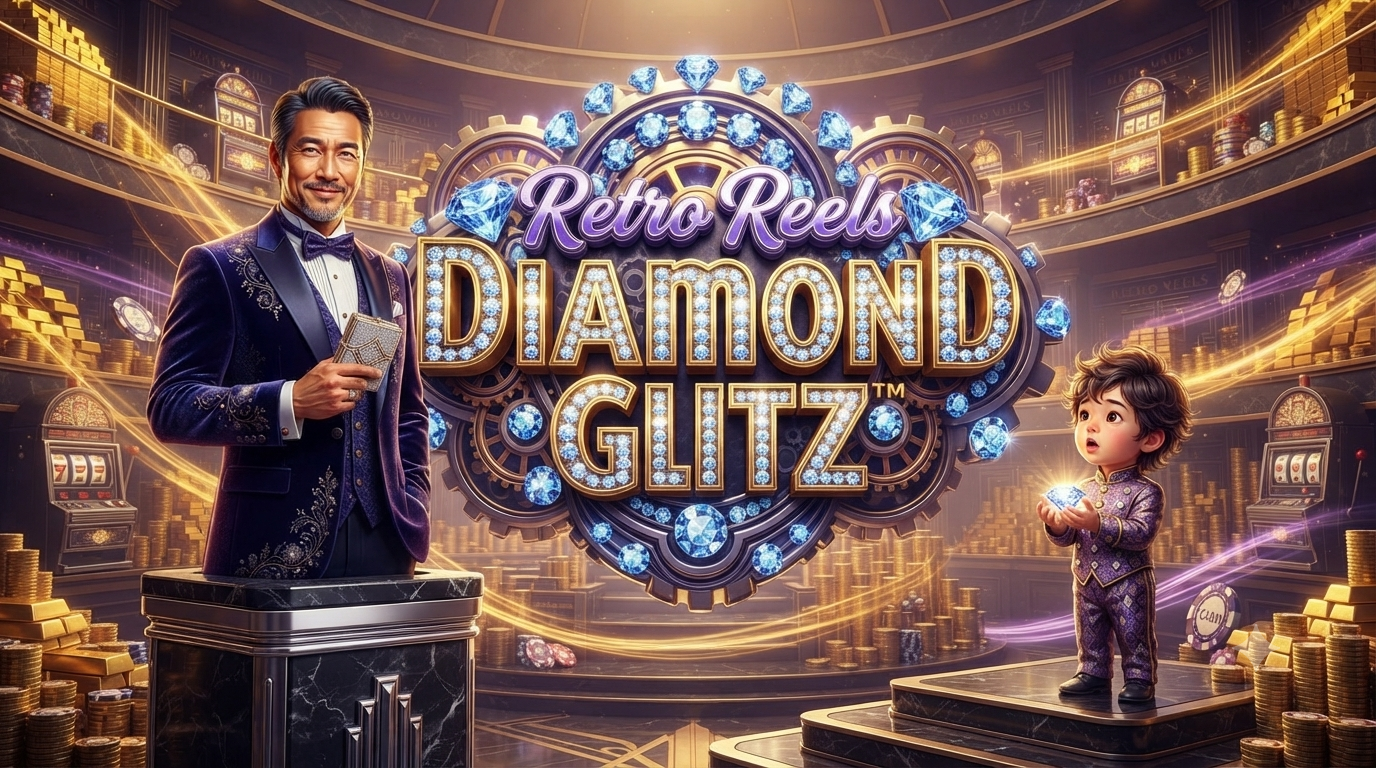 Retro Reels – Diamonds Glitz: Kemewahan Klasik di Microgaming