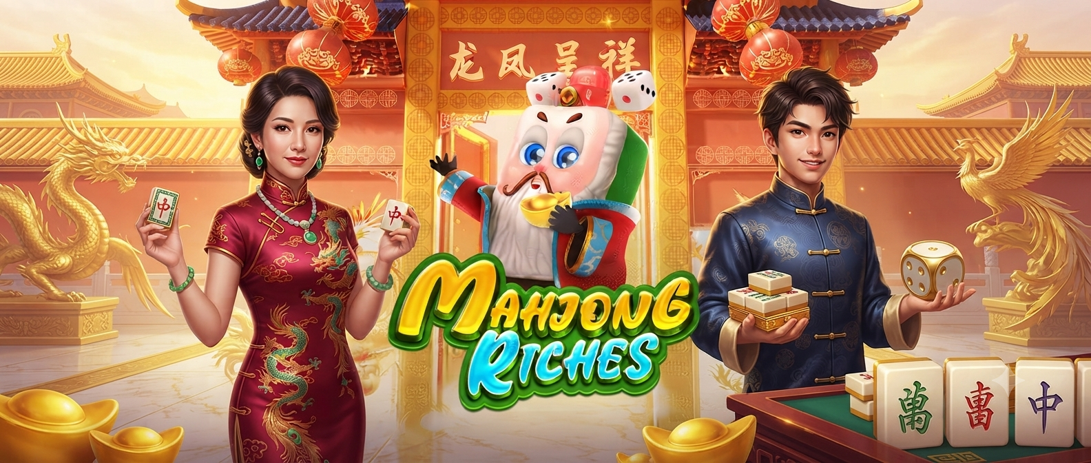 Mahjong Modern – Mahjong Riches Slot Online di Spadegaming