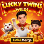 Lucky Twins Wilds Link&Merge Slot Online di Microgaming